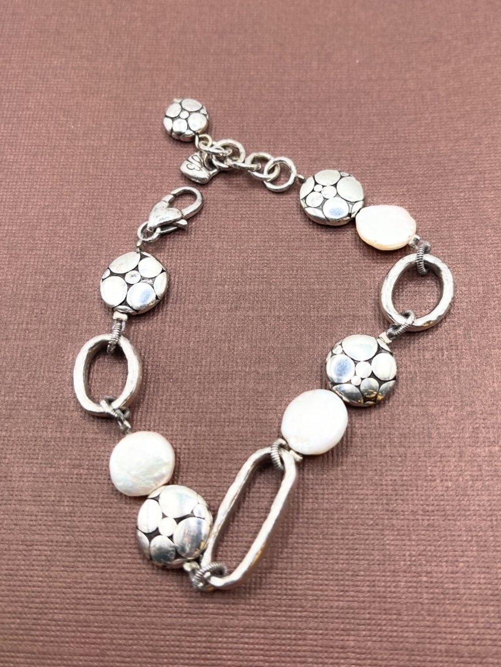 Brighton Cobblestone Pearl Bracelet - 4653